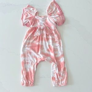 Jessica Simpson Tie-Dye Baby Jumpsuit, 12 Months.